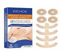 Feuilles de cicatrices en silicone pour le retrait des cicatrices de sein, bandes souples Areola - Bandes d'ancrage en silicone - Thérapie des cicatrices pour brûlures, cicatrices chirurgicales