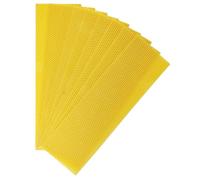 Feuilles de Cire d'abeille Naturelle pour Cadres de hausses Dadant - Format MELARIUM - 1 kg - Cire gaufrée pour Apiculture