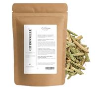 Feuilles de Citronnelle Séchées -100g - Plante Aromatique au Parfum Citronné - Idéales Infusions, Préparations Maison & Cuisine Asiatique - Pho, Pad Thaï, Curry