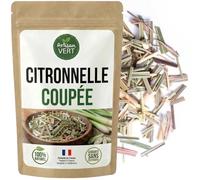 Feuilles de Citronnelle Séchées - Plante Aromatique au Parfum Citronné - Idéales Infusions, Préparations Maison & Cuisine Asiatique - Pho, Pad Thaï, Curry