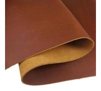 Feuilles de cuir, Cuir de vachette pleine fleur tanné végétal 2,0 mm for loisirs créatifs Opwg Qlm Plusieurs tailles(30cm x 60cm)