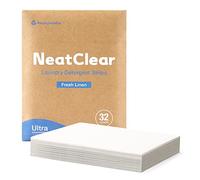 Feuilles de détergent à lessive respectueuses de l'environnement, feuilles de savon sans liquide format voyage NeatClear | Pas de désordre et peu encombrant, idéales pour les voyages, les appartements