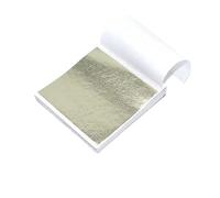 Feuilles de feuille d'or, Feuilles de transfert d'imitation feuille d'or 8x8.5cm, paquet multicolore 100 for l'artisanat bricolage(100pcs Champagne)
