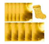 Feuilles de feuille d'or - Projets artistiques idéaux de 10 pièces, projet de cadre photo en aluminium souple et flexible pour la maison | Feuilles de décoration artistique multi-usages pour peinture