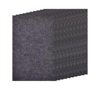 Feuilles de feutre pour travaux manuels : carrés de couture DIY de 10 pièces, paquet de tissu résistant à la chaleur, fournitures pour travaux manuels créatifs | Pour enfants, artistes, étudiants
