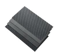 Feuilles de fibre de carbone 75 * 125mm 3k Brillant Mat Sergé Plaine Feuille De Fiber Carbone Plaque Épaisseur 0.5,1,.,2,3(2.0mm twill glossy)