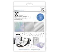 Feuilles de film adhésif Xcut Xtras A5 (20 pièces) - Argent