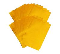 Feuilles de Film de Bricolage - 11,8 x 7,8 Pouces Or, Papier de, Feuilles métalliques Brillantes | Détails précis du Film, Film d'art créatif pour Peinture, Gravure, Montage, Fabrication de