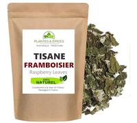 Feuilles de Framboisier 100g, idéal en Infusion, Thé et Tisane 100% naturelles (100g)