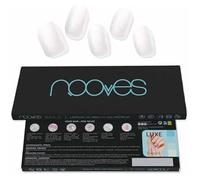 Feuilles De Gel Pour Ongles White Pearl - Nooves - Lot De 20 - Multicolore - 6,5 X 17,5 X 1 Cm