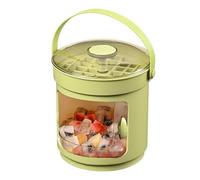Feuilles de glace, moule à glace | Plateau à glace à 36 grilles pour congélateur - Seau de rangement rotatif avec une couverture résistante aux fuites pour rondelles faites maison