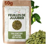 Feuilles De Jujubier Séchées 50g - Feuilles De Sidr Naturelles Pour Soin Cheveux Et Visage - Qasil Ayurvédique Hydratant Et Volumisant - Soin Capillaire Et Masque - Infusion Detox Tisane