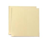 Feuilles de laiton de 5 mm d'épaisseur - Paquet de 2 plaques métalliques de haute précision for les projets de bricolage, l'ingénierie électrique et l'artisanat(300mm*300mm)