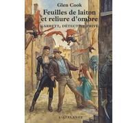 FEUILLES DE LAITON ET RELIURE D OMBRE