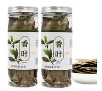 Feuilles de Laurier, 1.7oz 50g, Laurier Séché Entier, Naturel et Cueilli à la Main, Épice Turque pour Soupes Ragouts et Infusions, Vegan Sans Gluten