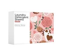 Feuilles De Lessive - 180 G, 50 Détachants Doux Et Sûrs, Feuilles De Détergent Pour Machine À Laver Pour Linge Frais, Peau Sensible, Voyage, Dortoir Universitaire, Appartement, Voyage D'affaires, Camp