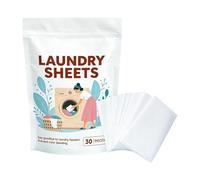 Feuilles de Lessive,30 Pièces Détachant Doux | Protection des Couleurs pour Linge Foncé - Idéal pour Taches, Drap, Lit, Hôtel, Voyage & Animal