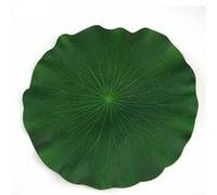 Feuilles de lotus artificielles pour décoration élégante de piscine, idéal pour la photographie et les lieux de culte (28 cm)