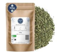 Feuilles de Menthe Poivrée Bio en Vrac - Infusion Tisane Bio ou Utilisation Culinaire - Mentha x Piperita L. - Agriculture Biologique - Odeur Mentholée et Saveur Fraîche - Sachet 100 gr (50 Tasses)