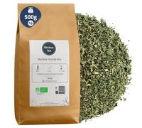Feuilles de Menthe Poivrée Bio en Vrac - Infusion Tisane Bio ou Utilisation Culinaire - Mentha x Piperita L. - Agriculture Biologique - Odeur Mentholée et Saveur Fraîche - Sachet 500 gr (250 Tasses)