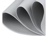 Feuilles de mousse Eva insonorisantes, épaisseur faite à la main 1mm2mm3mm5mm10mm, matériau de fabrication de modèles artisanaux, 1 pièces(Grey,5mm x35x50cm)