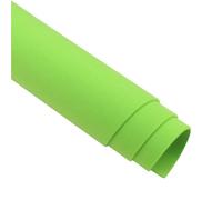 Feuilles de mousse EVA pour loisirs créatifs, Feuilles de papier mousse EVA PE multicolores, paquet 10 50x50cm 2mm for artisanat Scrapbooking, bricolage(Light Green)
