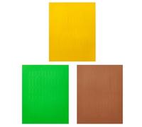 Feuilles de mousse prédécoupées pour attacher des mouches pour les modèles de cigales et de mouches sèches, feuilles de corps en mousse EVA en jaune vert marron pour les pêcheurs et les niveaux de du