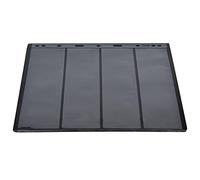 Feuilles de Pages D'album de Timbres Universelles, Accessoires de Livre de Collection de Timbres Standard (4 lignes sur fond noir)