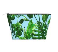 Feuilles de Palmiers tropicaux, Trousse de Toilette Trousse de Maquillage Sac à cosmétiques Trousse de Toilette de Voyage Portable