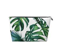 Feuilles de Palmiers tropicaux, Trousse de Toilette Trousse de Maquillage Sac à cosmétiques Trousse de Toilette de Voyage Portable