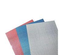 Feuilles de panneaux en fibre de carbone, Plaque composite en fibre de carbone 200 x 400 mm, multicolore, épaisseur 1 à 4(4.0mm Red)