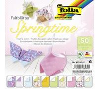 Feuilles de papier à plier 'Springtime', 150 x 150 mm