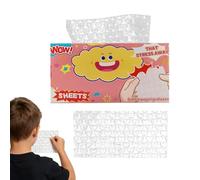 Feuilles De Papier Bulle Fidget - 25 Feuilles De Jouet Amusant pour Soulager Le Stress | Papier Bubble Poppers | Anti-Stress Sensoriel pour , Garçons, Filles, Adultes, Maison, Bureau, École, Sa