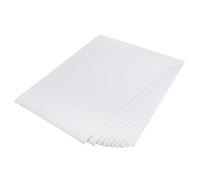 Feuilles de papier ondulé Hygloss, Feuilles De Carton Ondulé 30x20cm 1mm Multicolore Paquet 25(White)