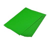 Feuilles de papier ondulé Hygloss, Feuilles de papier ondulées en carton artisanal DIY, paquet multicolore 30x20cm 1mm 25(Green)