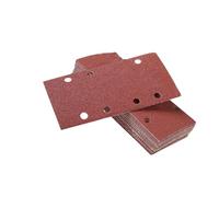 Feuilles De Papier Verre À Adhésif Robuste Conception Rectangulaire 8 Trous Paquet Combinaison Grains Multiples Pour Meuleuses Air Feuilles Papier Verre En Oxyde D'aluminium