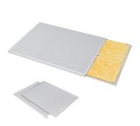 Feuilles De Pâte Feuilletée Pour La Cuisson 2 Pièces/Ensemble Plaque De Cuisson Perforée En Alliage D'aluminium De Qualité Alimentaire Plaque De Cuisson Mille Feuilles Antiadhésive Plaque De Cuisson