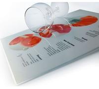 Feuilles de pelliculage EUROSUPPLIES/ format A7/ 80 mic/ 75x105 mm/ brillant/ paquet de 100