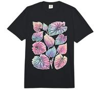 Feuilles de philodendron Pastel pour Les Amateurs de Plantes, Art botanique onirique Comfort Colors Adult Heavyweight T-Shirt