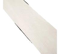 Feuilles De Placage En éRable Teinté Placage en bois d'érable teinté naturel de 0.5mm, for la restauration de meubles, fabrication de guitare, panneaux muraux, décoration de Surface d'armoire(WHITE)