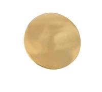 Feuilles de plaques rondes en laiton H62 - Premium, 1,5 mm d'épaisseur, disponibles en 100/120/150/200 mm for l'artisanat et les projets de bricolage(1.5 * 200mm)