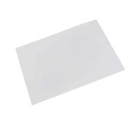 Feuilles de plastique thermorétractables 10 pièces pour projets de bricolage (polissage blanc de matière première)