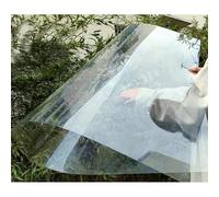 Feuilles De Plastique Transparent pour Panneaux De Remplacement en Verre Flexibles De 1, 1,4, 1,6 Et 2 Mm D'épaisseur, avec Film Protecteur., 2mm, 0.5x5m/19.7x196.85 in