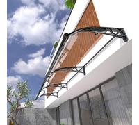 Feuilles de polycarbonate Feuille de toiture, Outdoor Polycarbonate Door Window Patio Awning Multicolor Multiple Sizes(100 * 200cm)