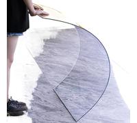 Feuilles de polycarbonate Feuille de toiture, Polycarbonate Roofing Panels Clear Multiple Sizes For Greenhouse Shed Carport Canopy(0.8x4m/2.62x13.1ft)