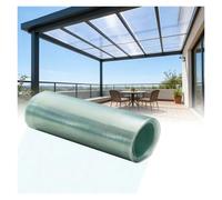 Feuilles de Polycarbonate Plaques Isolants de Serre Feuille de Toit Transparente Protection Contre Oiseaux pour Serres, Restaurants, Bâtiments d'élevage(0.5x15m)
