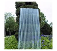 Feuilles de Polycarbonate Plaques Isolants de Serre, Isolation Thermique | Plaque en Fibre de Verre 1mm pour Jardins, Terrasses, Pergolas et Toitures(2.62x65.6ft/0.8x20m)