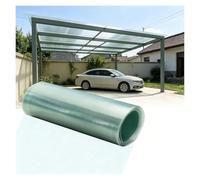 Feuilles de Polycarbonate Plaques Isolants de Serre Panneaux de Toiture Transparente Légers et Résistants à la Fragilisation pour Auvents Piscine, Cafés(1x5m)