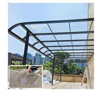 Feuilles de Polycarbonate pour Toitures, Revêtement Remplacement Pergola Abri Voiture Panneau PC Endurance pour Serres, Jardin, Abris Voiture, Facile Découper(0.6x15m/1.97x49.2ft)