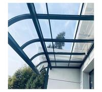 Feuilles de Polycarbonate pour Toitures, Revêtement Remplacement Pergola Abri Voiture Panneau PC Endurance pour Serres, Jardin, Abris Voiture, Facile Découper(0.6x20m/1.97x65.6ft)